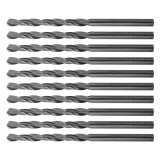 Set 10 burghie pentru metal HSS 4 mm, otel 4241, DIN 338