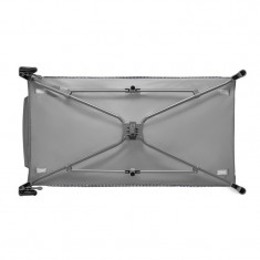 Patut pliant cu doua nivele Sven Plus 120x60 cm cu vibratii si melodii Grey Scandi Lionelo