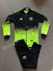 TRENING cu pantaloni conici pentru COPII 9-16 ANI FC BARCELONA SUPER CALITATE foto