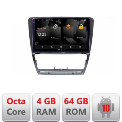 Navigatie Skoda Octavia 2 2005-2013 5510-005 Android Octa Core 720p 4+64 DSP 360 camera carplay android auto CarStore Technology foto