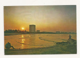 CA16 -Carte Postala- Apus de Soare la Mamaia, Marea Neagra, circulata 1972