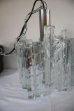 Lustra, Art Deco, Mid Century Modern, Kalmar, sticla Murano, vintage