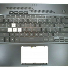 Carcasa superioara cu tastatura palmrest Laptop, Asus, TUF FX516, FX516PR, FX516PC, FX516PM, FX516PE, FX516PCZ, 90NR0651-R31UI0, cu iluminare, layout