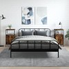 VidaXL Noptiere, 2 buc., stejar fumuriu, 41x31x80 cm, lemn compozit 825928
