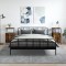 vidaXL Noptiere, 2 buc., stejar fumuriu, 41x31x80 cm, lemn compozit 825928