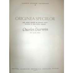Charles Darwin - Originea speciilor