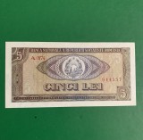 Bancnota 5 lei 1966 Romania