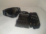Cumpara ieftin Set accesorii moto -off road-atv-bicicleta-tricicleta:Ochelari,manusi si cagula, marimi;M,L.XL