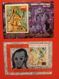 GUINEA ECUATORIALĂ, PICASSO - COLIȚE ȘTAMPILATE