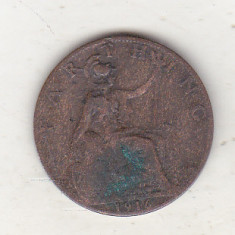 bnk mnd Marea Britanie Anglia farthing 1916