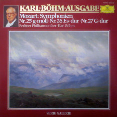 VINIL Mozart*, Karl Böhm ‎– Mozart: Symphonien Nr. 25 . 26 Es-• Nr. 27 (EX)