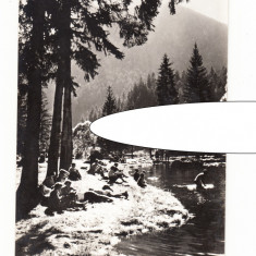 CP Tusnad - Pe malul Lacului Ciucas, RPR, circulata 1959, stare foarte buna