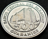 Moneda exotica 500 GUARANIES - PARAGUAY, anul 2014 *cod 4969 B = UNC