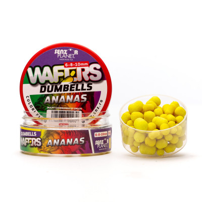 Wafters dumbells ananas 6-8-10mm 30g foto