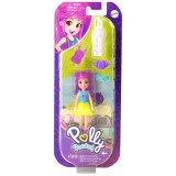 Mini papusa cu haine de schimb Polly Pocket, HRD59