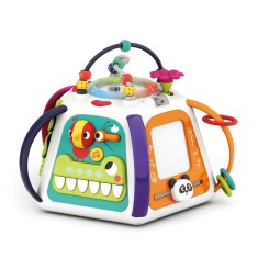 Jucarie interactiva Bo jungle Piramida cu activitati, cu melodii