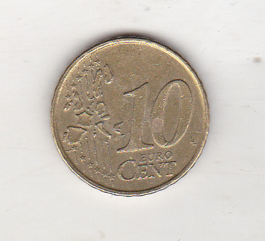 bnk mnd Olanda 10 eurocenti 2000