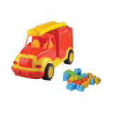 Cumpara ieftin Masina pompieri 43 cm cu 38 piese constructie, in cutie Ucar Toys UC85