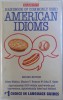 HANDBOOK OF COMMONLY USED - AMERICAN IDIOMS by ADAM MAKKAI... JOHN E . GATES , 1991
