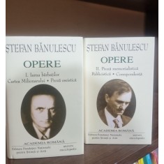 Opere - volumul I Iarna barbatilor, Cartea Milionarului, Proza eseistica, II Proza memorialistica, Publicistica, Corespondenta - Stefan Banulescu - A