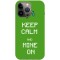 Husa compatibila cu Apple iPhone 13 Pro model Keep Calm and Mine on, Silicon, TPU, Viceversa
