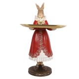 Cumpara ieftin Figurina Iepuras Paste polirasina multicolora 18x17x31 cm
