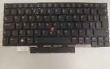 Tastatura Laptop, Lenovo, ThinkPad X1 Yoga 6th Type 20XY, 20Y0, iluminata, neagra, layout UK