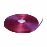 Panglica Dublu Satinata visinie 10 mm, satin 50 m