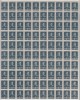 ROMANIA 1943/45 LP 154 REGELE MIHAI I UZUALE FILIGRAN MM VALOAREA 4 LEI ALBASTRU GRI COALA 100 TIMBRE STARE MNH, Nestampilat