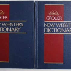 NEW WEBSTER DICTIONARY , TWO VOLUMES , 1992