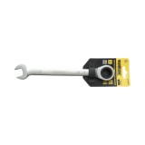 Cheie combinata fixa si inelara cu clichet 17 mm din Cr-V Crownman