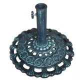 Cumpara ieftin Suport umbrela, fonta, forma rotunda, D 43.5 cm