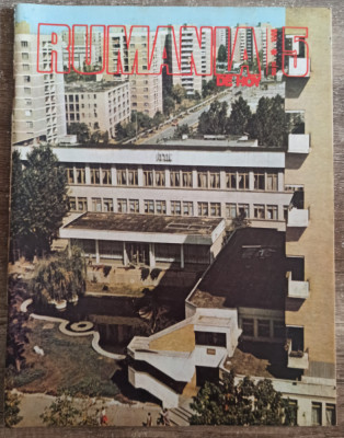 Revista Rumania de hoy// no. 5, mai 1988 foto