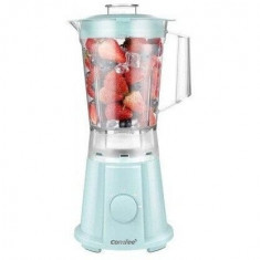 Blender de masa Comfee BL1197CY, 600 W, vas 1.5 L, 2 trepte viteza, optiune interblocare, lama detasabila, picioare anti-alunecare, Albastru