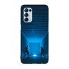 Husa compatibila cu Oppo A15s model Blue vibes, Silicon, TPU, Viceversa, Transparent, Carcasa