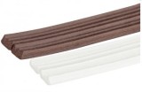 Garnitura autoadeziva Epdm 1009 Profil E 2x75 m ,culoare alba