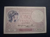 5 franci 1939 franta