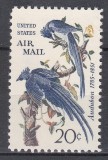 SUA 1963 - Păsări - Desen de John James Audubon, MNH
