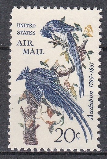 SUA 1963 - Păsări - Desen de John James Audubon, MNH