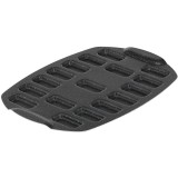 Forma de copt Tefal PerfectBake Mini Financiers, aluminiu reciclat, invelis antiaderent, 21x29 cm,negru &amp;amp; maro