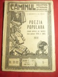 V.Alecsandri si Alecu Russo - Poezia Populara - Colectia Caminul 131-132 H.Stein , 20pag