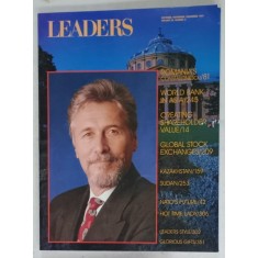 LEADERS , REVISTA IN LIMBA ENGLEZA , ECONOMIE , POLITICA , TEXT IN LIMBA ENGLEZA , CONTINE ARTICOL DESPRE EMIL CONSTANTINESCU , NUMBER 4 , 1997
