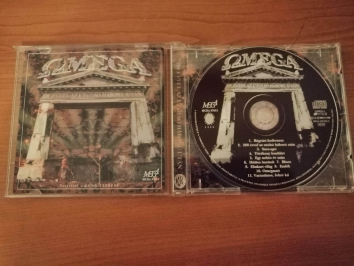 Omega 200 Evvel az utolso haboru utan Cd audio Mega 1998 Hu