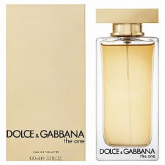 Dolce &amp;amp;amp; Gabbana The One Eau de Toilette pentru femei 100 ml foto