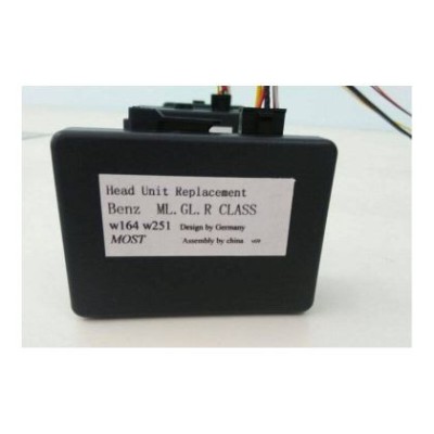 Modul adaptor amplificator audio fibra optica Mercedes Porsche CarStore Technology foto