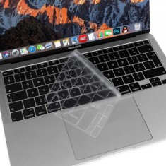Husa Protectie Tastatura Techsuit PureTypeX pentru Apple Macbook Air 13 (2020), Transparenta