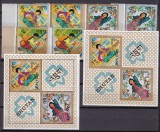 Bhutan 1967 Scouting MI 161-166 + 2 bl. 9A, 9B MNH