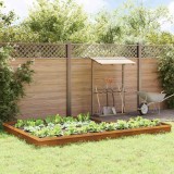 Cumpara ieftin Garduri pentru melci 16 pcs Ruginit