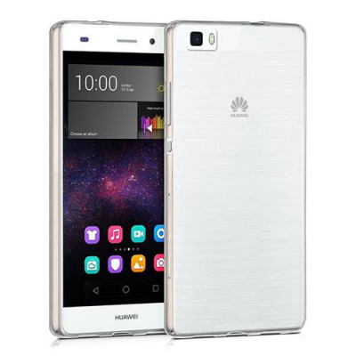 Husa Telefon Silicon Huawei P8 Lite 2015 Clear Ultra Thin ALE-L21 foto