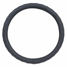 Husa volan Amio SWC-14-M - ? 37-39 cm - Negru Garage AutoRide foto